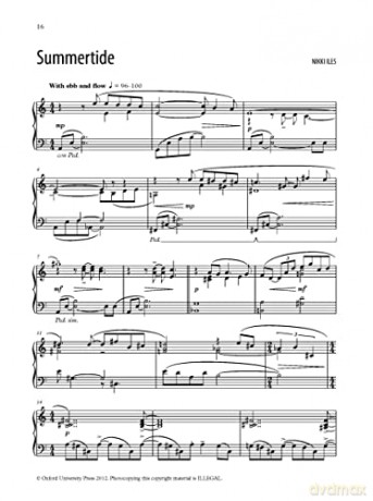 Jazz on a Summer's Day + CD: 9 pieces for jazz piano (Nikki Iles Jazz series) [KSIĄŻKA]