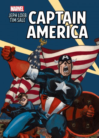 Jeph Loeb & Tim Sale: Captain America Gallery Edition: 1 (CAPTAIN AMERICA: WHITE) - Jeph Loeb [KSIĄŻKA]