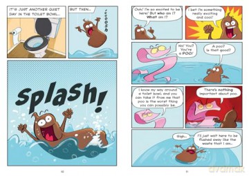 Journey to Poo-topia: A hilariously funny illustrated comic graphic novel for children new for 2024 (Poo Crew Adventures) - James Turner [KSIĄŻKA]