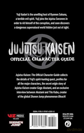 Jujutsu Kaisen: The Official Character Guide: The Official Character Guide; Shonen Jump Edition - Gege Akutami [KSIĄŻKA]