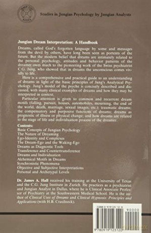 Jungian Dream Interpretation: A Handbook of Theory and Practice (Studies in Jungian Psychology by Jungian Analysts, 13) - James A Hall [KSIĄŻKA]