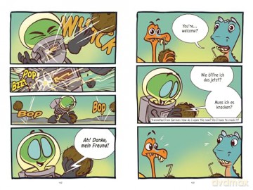 Jurassic Jeff: Race to Warp Speed: (A Graphic Novel) ((Jurassic Jeff Book 2)) (Jeff in the Jurassic) - Royden Lepp [KSIĄŻKA]
