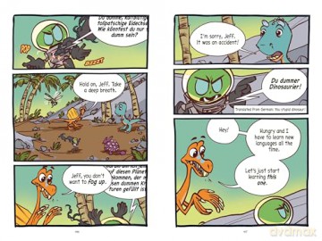 Jurassic Jeff: Race to Warp Speed: (A Graphic Novel) ((Jurassic Jeff Book 2)) (Jeff in the Jurassic) - Royden Lepp [KSIĄŻKA]