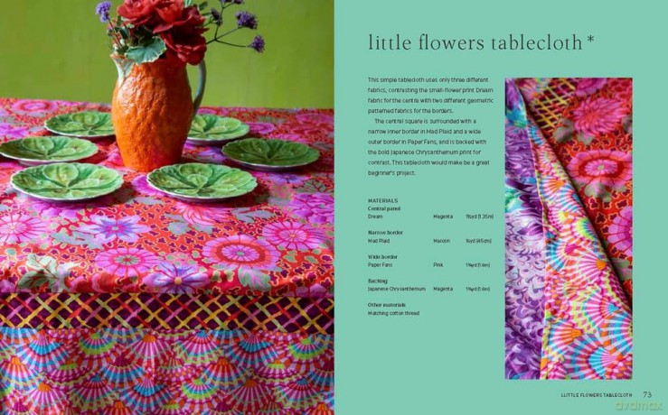 Kaffe Fassett's Brilliant Little Patchwork Collection: 20 Patchwork Projects Using Kaffe Fassett Fabrics - Kaffe Fassett [KSIĄŻKA]
