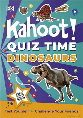 Kahoot! Quiz Time Dinosaurs: Test Yourself Challenge Your Friends - Dk [KSIĄŻKA]