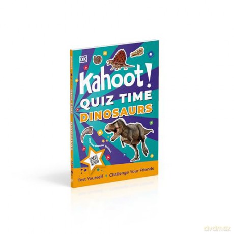 Kahoot! Quiz Time Dinosaurs: Test Yourself Challenge Your Friends - Dk [KSIĄŻKA]