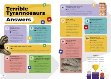 Kahoot! Quiz Time Dinosaurs: Test Yourself Challenge Your Friends - Dk [KSIĄŻKA]