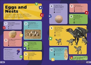 Kahoot! Quiz Time Dinosaurs: Test Yourself Challenge Your Friends - Dk [KSIĄŻKA]