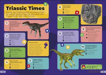 Kahoot! Quiz Time Dinosaurs: Test Yourself Challenge Your Friends - Dk [KSIĄŻKA]