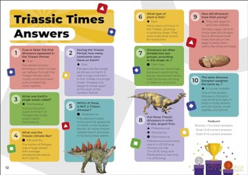 Kahoot! Quiz Time Dinosaurs: Test Yourself Challenge Your Friends - Dk [KSIĄŻKA]
