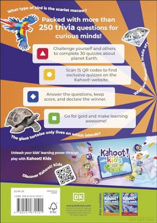 Kahoot! Quiz Time Earth: Test Yourself Challenge Your Friends - Dk [KSIĄŻKA]