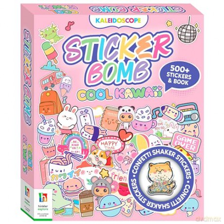 Kaleidoscope Sticker Bomb Cool Kawaii [KSIĄŻKA]