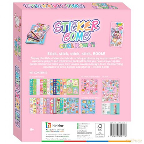 Kaleidoscope Sticker Bomb Cool Kawaii [KSIĄŻKA]