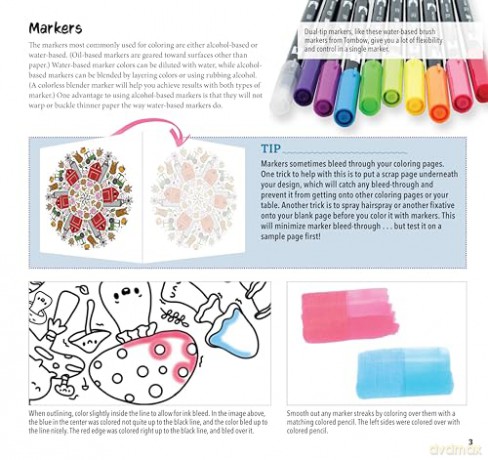 Kawaii Mandala Coloring Book: 32 Super Cute Designs that Bring Joy and Happiness - Dani Banani [KSIĄŻKA]