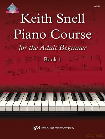 Keith Snell Piano Course Adult Book 1 (Piano Solo) - Keith Snell [KSIĄŻKA]