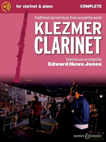 Klezmer Clarinet: Traditional clarinet music from around the world. clarinet (2 clarinets) and piano; guitar ad libitum. [KSIĄŻKA]