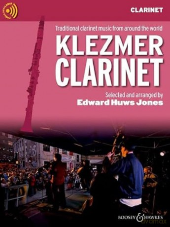 Klezmer Clarinet: Traditional clarinet music from around the world. clarinet (2 clarinets); guitar ad libitum. [KSIĄŻKA]
