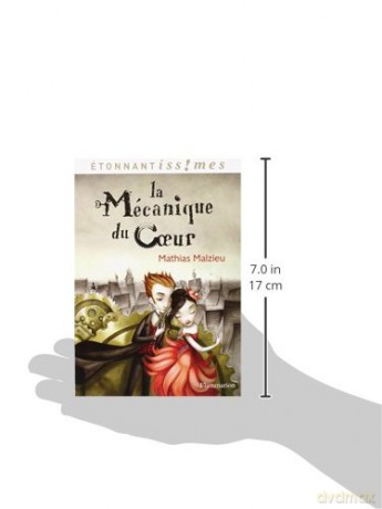 La mecanique du coeur: Le livre du film - Mathias Malzieu [KSIĄŻKA]