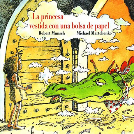 La Princesa Vestida Con Una Bolsa De Papel - Munsch Robert [KSIĄŻKA]
