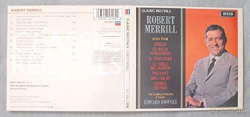 Robert Merril: Classic Recitals [CD]