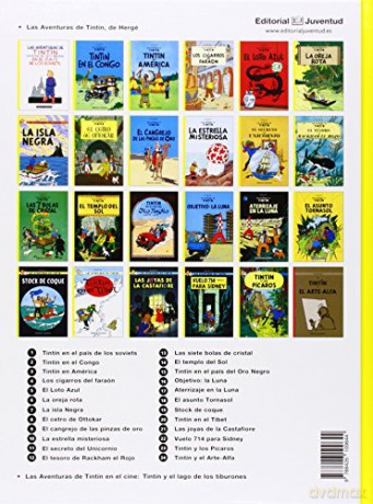 Las aventuras de Tintin: Aterrizaje en la Luna [KOMIKS]