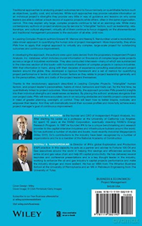 Leading Complex Projects: A Data-Driven Approach to Mastering the Human Side of Project Management - Edward W. Merrow [KSIĄŻKA]