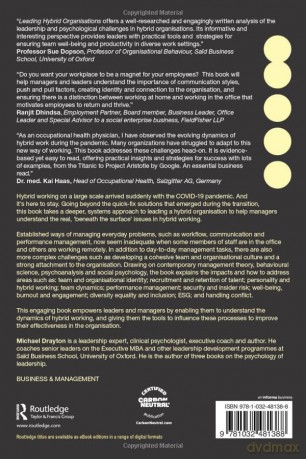 Leading Hybrid Organisations: How to Build Trust, Collaboration and a High-Performance Culture - Michael Drayton [KSIĄŻKA]