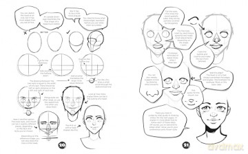 Learn to Draw Manga: A Fun and Easy How-To Draw Guide for All Ages - Kritzelpixel [KSIĄŻKA]