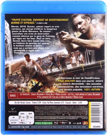 Brick Mansions (Brick Mansions: Najlepszy z najlepszych) [Blu-Ray]