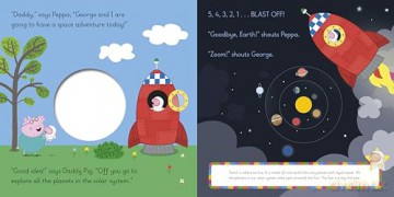 Learn with Peppa: Peppa Explores Space - Peppa Pig [KSIĄŻKA]