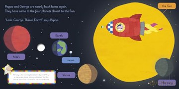 Learn with Peppa: Peppa Explores Space - Peppa Pig [KSIĄŻKA]