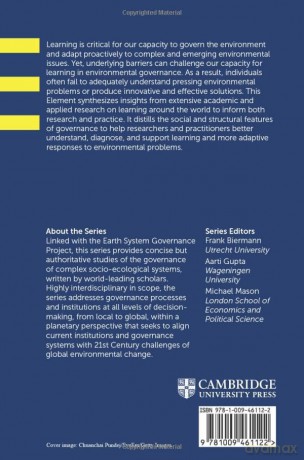 Learning for Environmental Governance: Insights for a More Adaptive Future (Elements in Earth System Governance) - Gerlak Andrea K. [KSIĄŻKA]