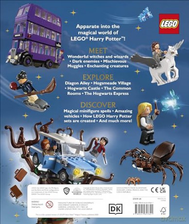 LEGO Harry Potter Visual Dictionary: With Exclusive Minifigure - Dk [KSIĄŻKA]