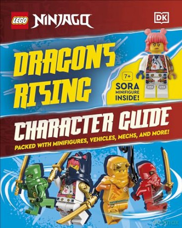 LEGO Ninjago Dragons Rising Character Guide: With LEGO Sora Minifigure (DK Bilingual Visual Dictionary) - Shari Last [KSIĄŻKA]