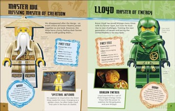 LEGO Ninjago Dragons Rising Character Guide: With LEGO Sora Minifigure (DK Bilingual Visual Dictionary) - Shari Last [KSIĄŻKA]