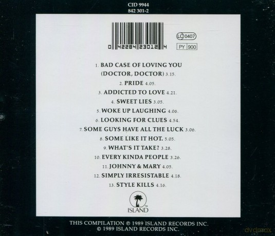 Robert Palmer: Addictions Volume 1 [CD]
