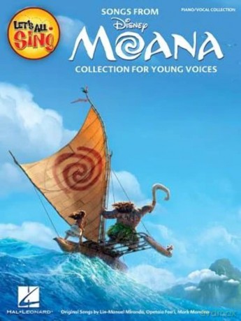 Let's all sing songs: From Moana [KSIĄŻKA]