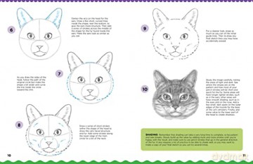 Let's Draw Cats: Learn to draw a variety of cats and kittens step by step! (1) - How2drawanimals [KSIĄŻKA]