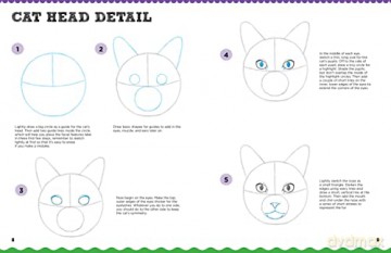 Let's Draw Cats: Learn to draw a variety of cats and kittens step by step! (1) - How2drawanimals [KSIĄŻKA]