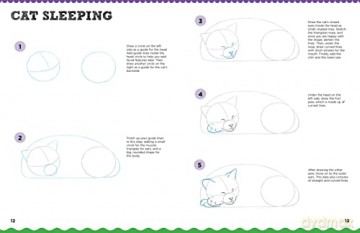 Let's Draw Cats: Learn to draw a variety of cats and kittens step by step! (1) - How2drawanimals [KSIĄŻKA]