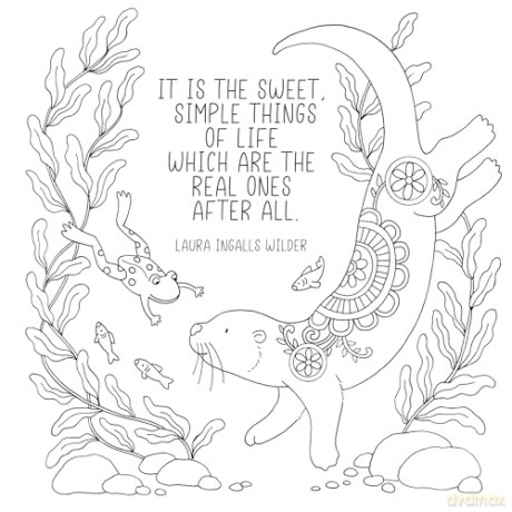 Life is Sweet Colouring Book: Heartfelt Affirmations to Brighten Your Day - Jane Maday [KSIĄŻKA]
