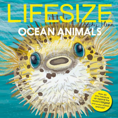 Lifesize Ocean Animals: Ocean creatures at their actual size in this new illustrated non-fiction adventure for children aged 3+ - Sophy Henn [KSIĄŻKA]