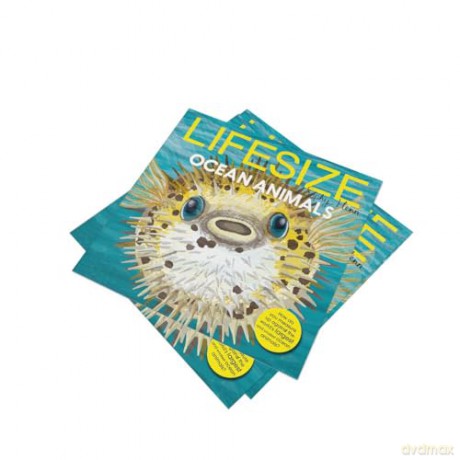 Lifesize Ocean Animals: Ocean creatures at their actual size in this new illustrated non-fiction adventure for children aged 3+ - Sophy Henn [KSIĄŻKA]