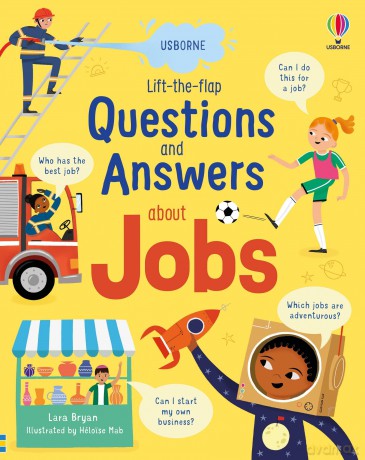Lift-the-flap Questions and Answers about Jobs - Lara Bryan [KSIĄŻKA]