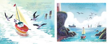 Lighthouse and the Little Boat - Frawley Katie [KSIĄŻKA]
