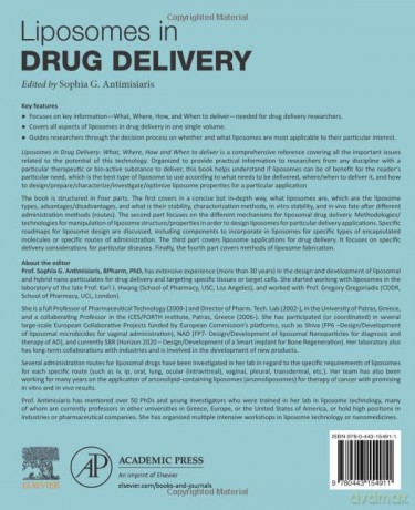 Liposomes in Drug Delivery: What, Where, How and When to deliver - Sophia Antimisiaris [KSIĄŻKA]
