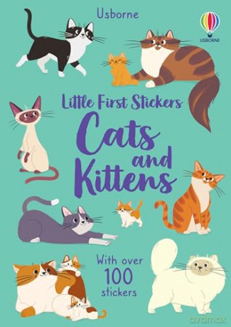 Little First Stickers Cats and Kittens - Caroline Young [KSIĄŻKA]