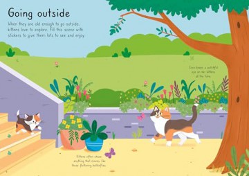Little First Stickers Cats and Kittens - Caroline Young [KSIĄŻKA]