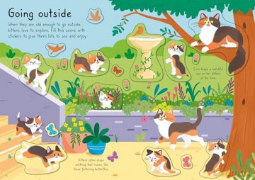 Little First Stickers Cats and Kittens - Caroline Young [KSIĄŻKA]
