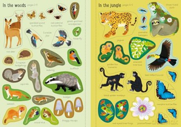 Little First Stickers Nature - Caroline Young [KSIĄŻKA]
